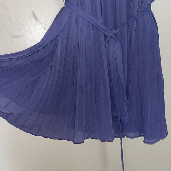 ModCloth Sleeveless Pleated Shift Dress “The Pleat-est Things” in Violet Size 4x - Picture 5 of 15